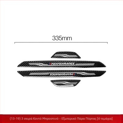 Προστατευτής πορτών BMW – πραγματική εμφάνιση ανθρακονήματος, ανθεκτικός σε γρατζουνιές και φθορά