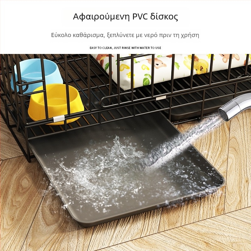 Κλουβί για σκύλους - μεταλλικό κλουβί από σύρμα για σκύλους - εσωτερική/εξωτερική χρήση (Υλικό: Σύρμα; Κατηγορία: Κλωβός; Προορίζεται για: Σκύλους; Εισαγωγή: Όχι; Άδεια IP: Όχι)