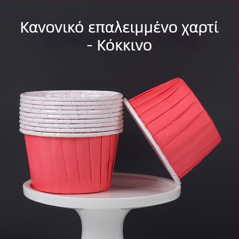 Θήκες χαρτιού για μάφιν ψήσιμο – λαμιναρισμένες, PET επίστρωση, 170 g/m², Jiang xiaopei