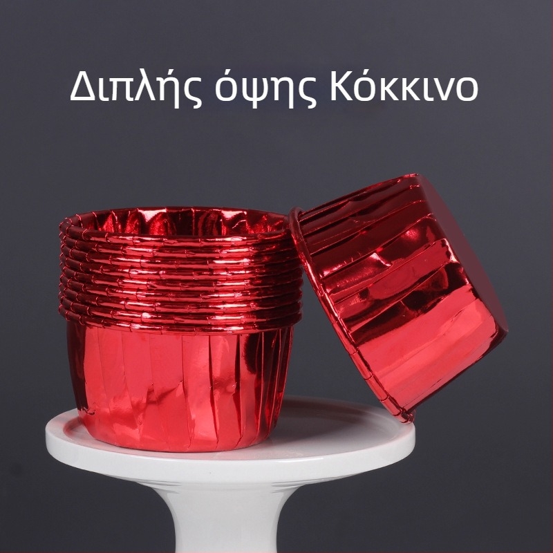 Θήκες χαρτιού για μάφιν ψήσιμο – λαμιναρισμένες, PET επίστρωση, 170 g/m², Jiang xiaopei