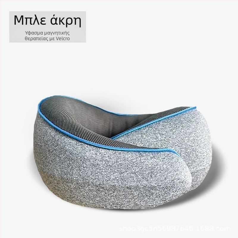 Μαξιλάρι αυχένα σε σχήμα U για ταξίδια από αφρό μνήμης, κάλυμμα από 100% βαμβάκι, φορητό, καθολική εφαρμογή