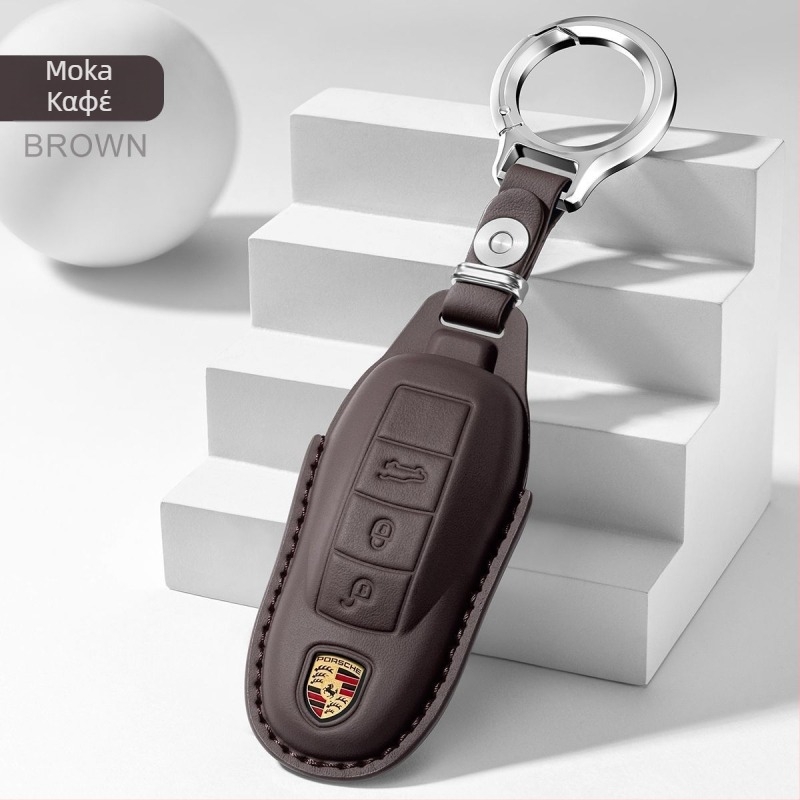 Κάλυμμα κλειδιού Porsche — Δέρμα αγελάδας, C.bliss, Προσαρμοζόμενο