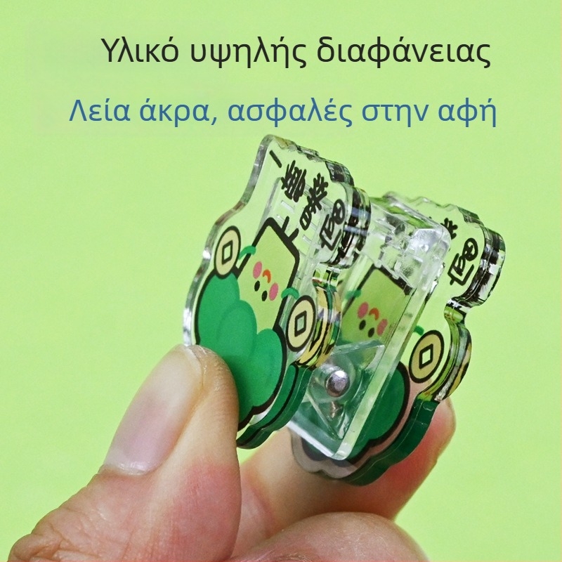 Πορτοφόλι - Ακρυλική θήκη κλιπ Wen xu, κατασκευαστής Yanko crafts; Κλιπ PP με σχέδιο Cartoon Star για σημειώσεις και φωτογραφίες, προσαρμοστικό