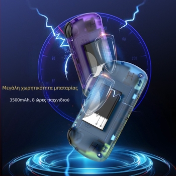 Φορητή κονσόλα arcade με διπλό μοχλό, ρετρό στυλ PSP, Linux OS, 64GB μνήμη, ασύρματη σύνδεση