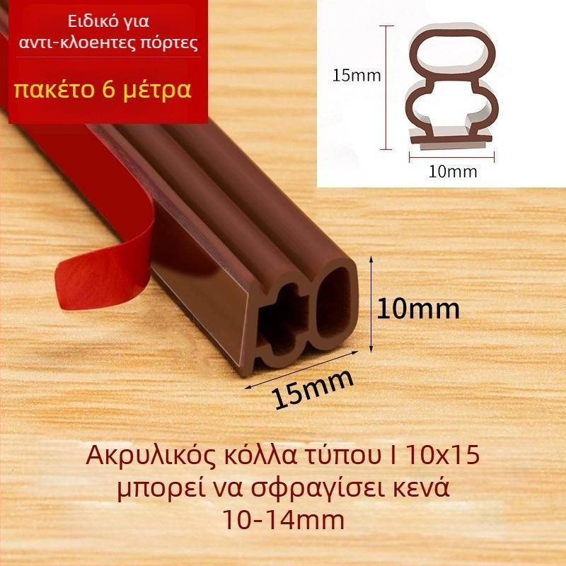 Λωρίδα σφράγισης πόρτας και παραθύρων – μάρκα Neck strength; για παράθυρα; μοντέλο Confirm; ανθεκτική σε υψηλές θερμοκρασίες; σύγχρονο μινιμαλιστικό στυλ; προσαρμοσμένα δείγματα