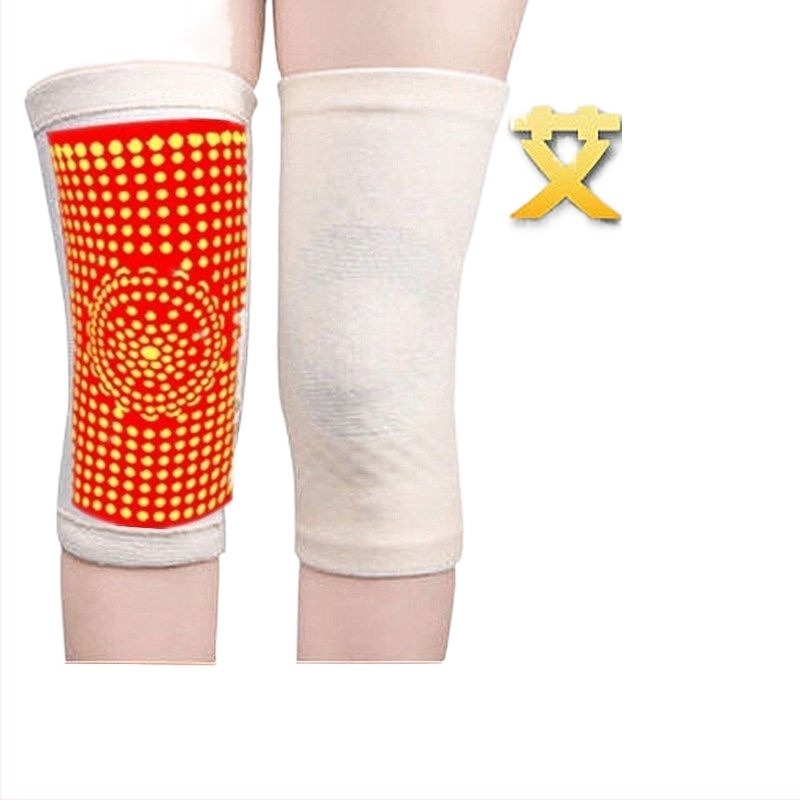 Αυτόθερμαινο επίθεμα γόνατος με τζίντζερ — κατάλληλο για όλους, ύφασμα σπαντέξ, προστασία γόνατος, 6 ώρες θέρμανσης