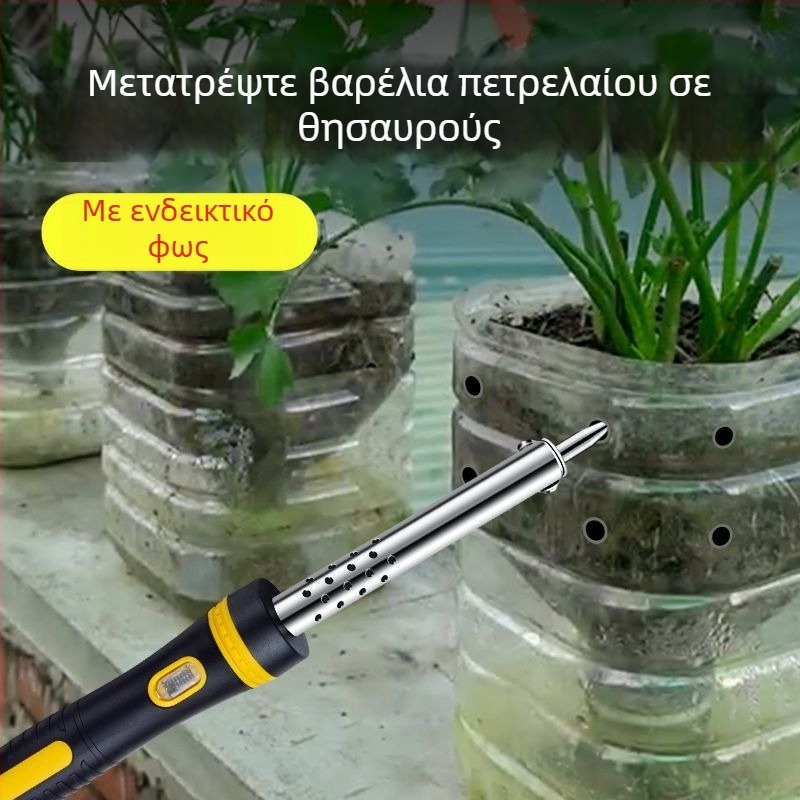 Ηλεκτρικό κολλητήρι - Ανοξείδωτος χάλυβας, Ψηφιακό εργαλείο για συνδετήρες και ψηφιακά καλώδια