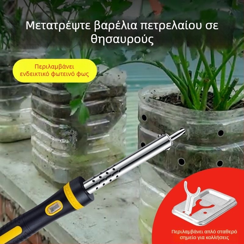 Ηλεκτρικό κολλητήρι - Ανοξείδωτος χάλυβας, Ψηφιακό εργαλείο για συνδετήρες και ψηφιακά καλώδια