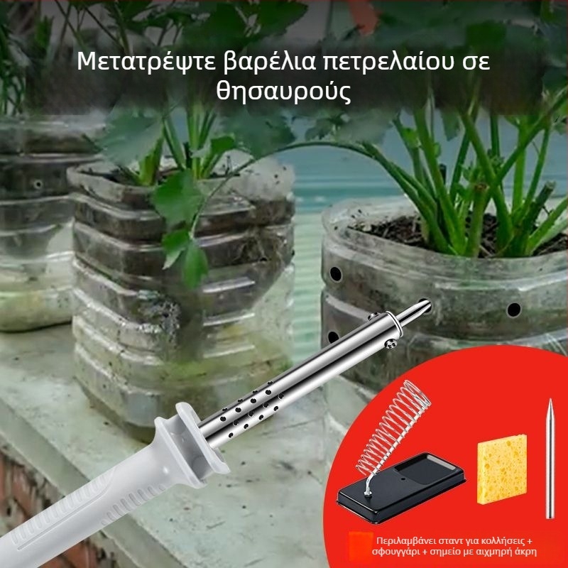 Ηλεκτρικό κολλητήρι - Ανοξείδωτος χάλυβας, Ψηφιακό εργαλείο για συνδετήρες και ψηφιακά καλώδια