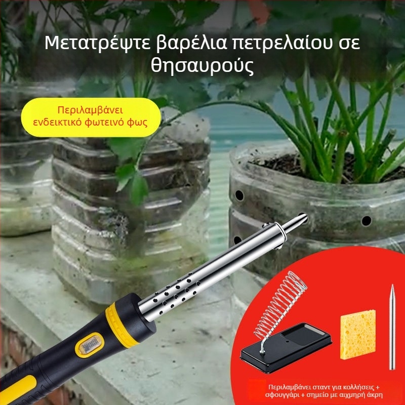 Ηλεκτρικό κολλητήρι - Ανοξείδωτος χάλυβας, Ψηφιακό εργαλείο για συνδετήρες και ψηφιακά καλώδια