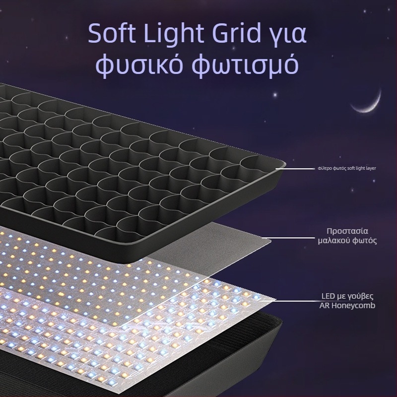 Φορητό LED φως φωτογράφισης για ζωντανές μεταδόσεις, διπλή θερμοκρασία χρώματος 2700–6500K, 70–100W, βάση E27, 22V, ανεξάρτητη παροχή, ρυθμιζόμενος φωτισμός