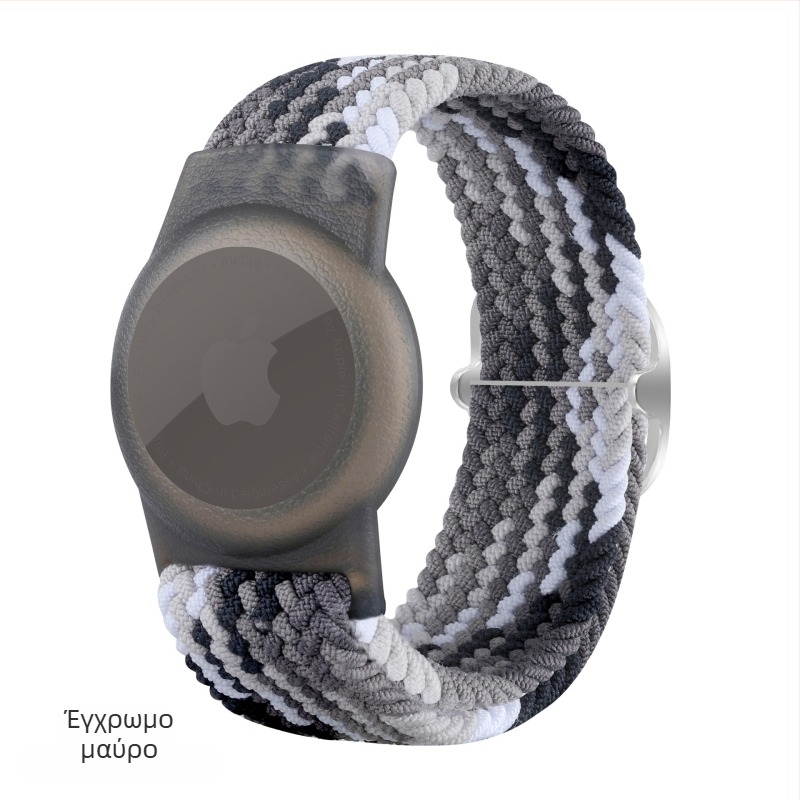 Θήκη προστασίας Airtag με νάιλον πλεκτό περίβλημα, TPU υλικό, χειροποίητο μαλακό περίβλημα