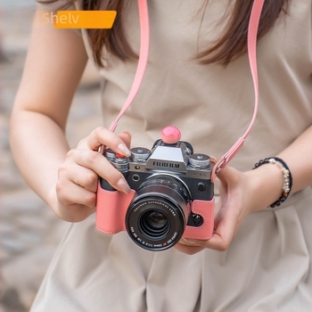 Για Fuji XT5 Θήκη προστασίας από δέρμα για τσάντα κάμερας - Γνήσιο δέρμα, Αδιάβροχο, Ανθεκτικό στη φθορά, Στυλ τσάντας