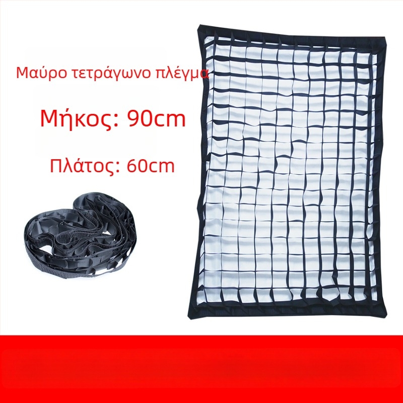 Yongqiang 6090 σετ φωτογράφισης με ABS ανακλαστικό ύφασμα και ύφασμα μαλακού φωτισμού για επαγγελματική φωτογράφηση