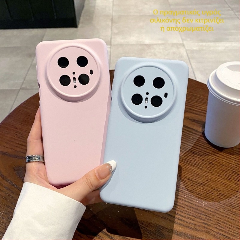 Θήκη κινητού Huawei Mate70 Pro+ - Πραγματικό Υγρό Σιλικόνη, Ολοκληρωμένη Προστασία, Προστασία φακού, Ανθεκτικό σε πτώσεις, Αντικιτρίνισμα