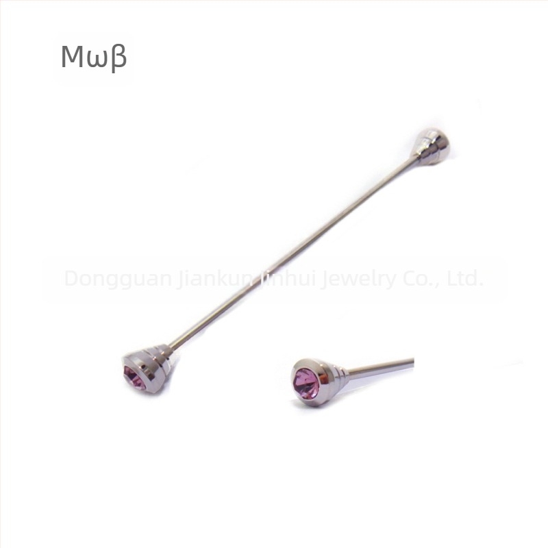 Ανδρικό καρφί για γιακά από χαλκό, με επεξεργασία διαμαντιού, μάρκα JK