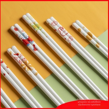 Κεραμικά chopsticks με καρτούν σχέδιο, φρέσκο και χαριτωμένο στυλ, ποιότητα Α’ τάξης