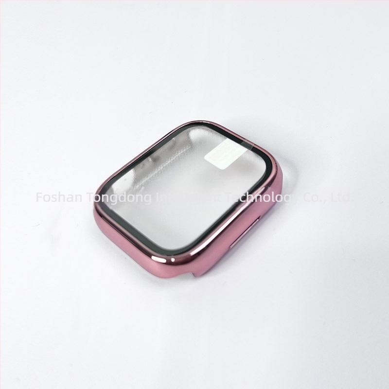 Αδιάβροχη προστατευτική θήκη Apple Watch, κελύφος PC σκληρός + φιλμ από κατεργασμένο γυαλί, συμβατή με Ultra3/S11/S10/S9/S8/S7/S6/S5/S4/SE3