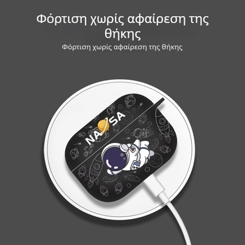 TPU προστατευτική θήκη για AirPods Pro 3ης γενιάς (2025) και AirPods 4ης γενιάς — χειροποίητη, καρτούν στυλ, προσαρμόσιμη