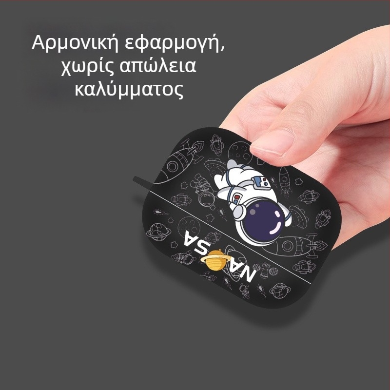 TPU προστατευτική θήκη για AirPods Pro 3ης γενιάς (2025) και AirPods 4ης γενιάς — χειροποίητη, καρτούν στυλ, προσαρμόσιμη