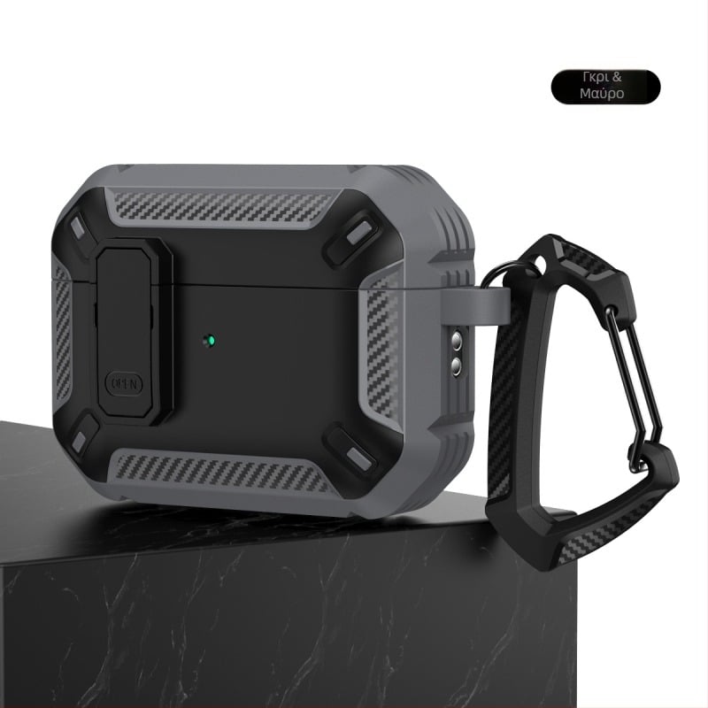 Θήκη προστασίας για AirPods 4 και AirPods Pro 2, PC περίβλημα, πολυλειτουργικός σχεδιασμός
