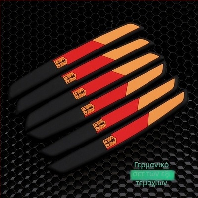 Λωρίδα αποφυγής κραδασμών για πόρτες και καθρέφτες – σετ 6 τεμαχίων, μακρύτερο, υλικό σιλικόνη (PVC), μοντέλο 0-11, γενική συμβατότητα