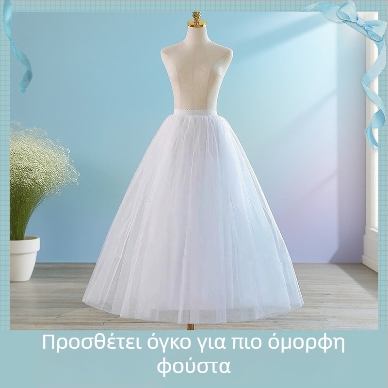 Νυφικό φόρεμα με χωρίς οστά στήριξη, Lolita στυλ για χορό, απαλό τούλι με διχτυωτή επένδυση, ενήλικες, φθινοπωρινή 2025