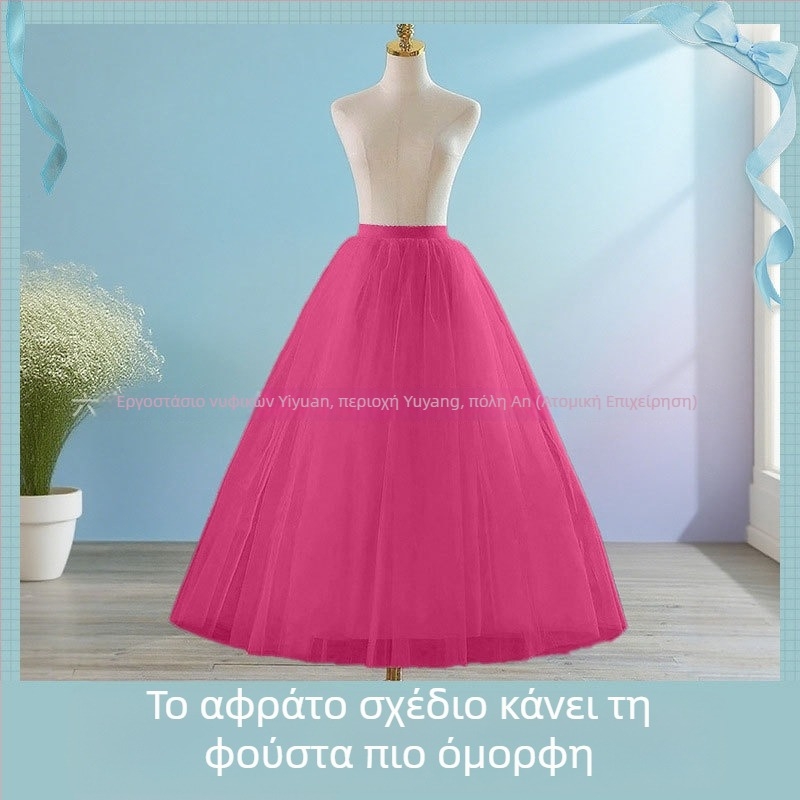 Νυφικό φόρεμα με χωρίς οστά στήριξη, Lolita στυλ για χορό, απαλό τούλι με διχτυωτή επένδυση, ενήλικες, φθινοπωρινή 2025