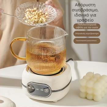 Boslin Έξυπνος βραστήρας υγείας για τσάι με γυάλινο σώμα, 1 L χωρητικότητα, 500 W, 220 V, ηλεκτρονικός θερμοστάτης με αφής