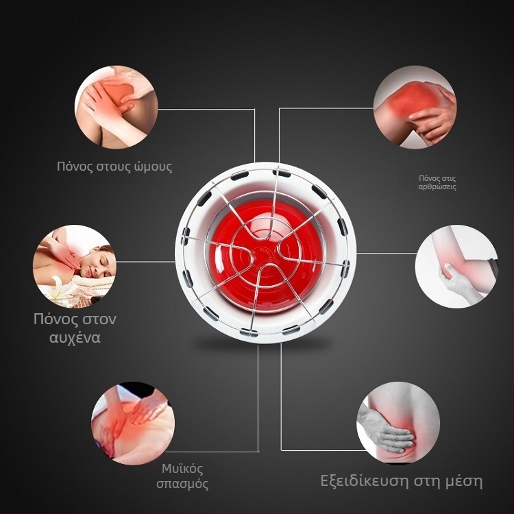 Συσκευή φυσιοθεραπείας με υπέρυθρη ακτινοβολία, διπλή κεφαλή, εμπορικό εργαλείο ομορφιάς, IPX3 αδιάβροχο, κυκλοφόρησε το 2019