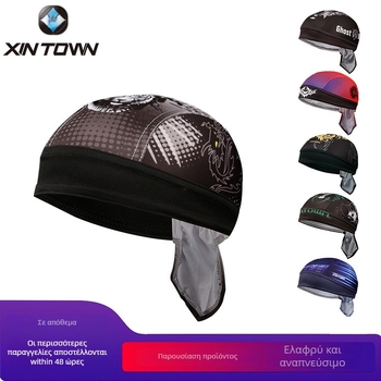 XINTOWN Bandana για ποδηλασία – απορροφητικό ιδρώτα, αντιιδρωτικό, πολυεστέρας, αθλητικό στυλ, για ενήλικες, unisex