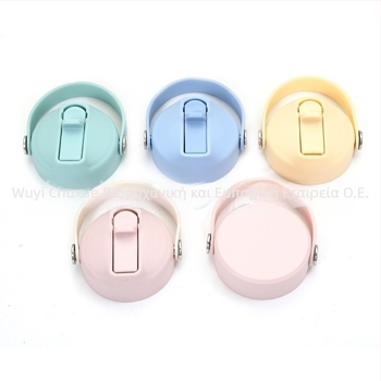 Καπάκι θερμός από PP, μη διαρροής, συμβατό με διάφορα θερμός, προσαρμοστικό με λογότυπο