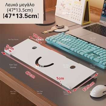 Βάση ανύψωσης πληκτρολογίου για επιτραπέζιο υπολογιστή – πλαστικό, περιστρεφόμενος σχεδιασμός, Source Library μάρκα, κυκλοφόρησε Ιούλιος 2024.