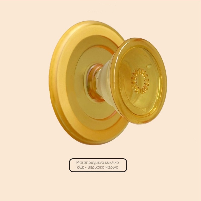 Snap-on MagSafe μαγνητικός κρατήρας τηλεφώνου, κυκλικός ματ δίσκος από PC, αποσπώμενος, καθολικός