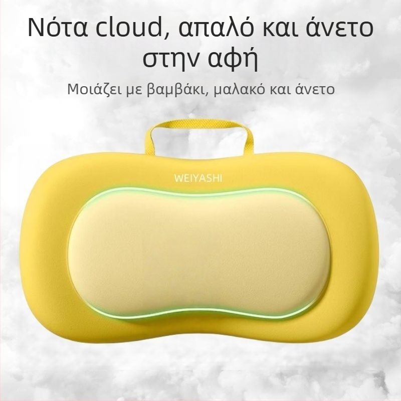 Unique βαμβακερό μαξιλάρι γραφείου για υπνάκο, με υποστήριξη κεφαλής και μαξιλάρι μέσης — πολυχρηστικό για το γραφείο