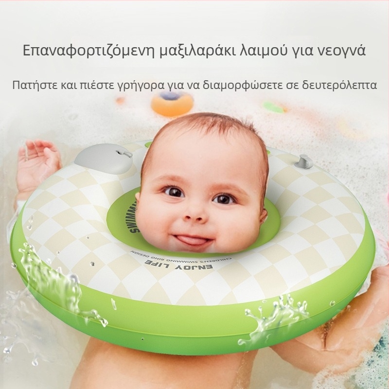 Μωρό πλωτικό δαχτυλίδι κολύμβησης με σχέδιο καρτούν, PVC υλικό, χειροκίνητη φούσκωση, κατάλληλο για πισίνα και υδάτινο πάρκο