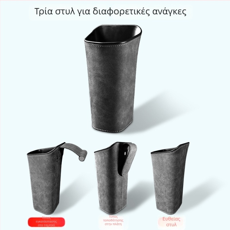 Κουτί αποθήκευσης εσωτερικού χώρου αυτοκινήτου για το μπράτσο της πόρτας — αδιάβροχο σουέντ δέρμα, κρεμάμενος σχεδιασμός, δυνατότητα εκτύπωσης λογότυπου, γενική συμβατότητα