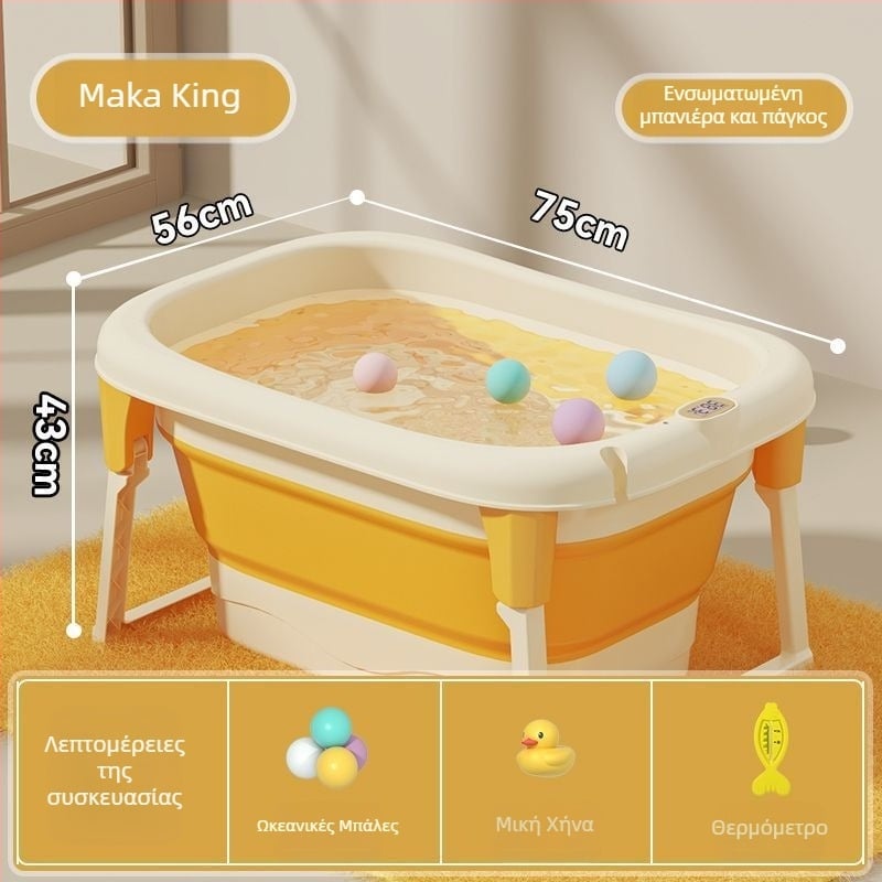 Αναδιπλούμενη μπανιέρα για ενήλικες, οικιακή χρήση, πλαστική κατασκευή, ατμός όλου σώματος, καθιστή/ξαπλωτή χρήση (Υλικά: Πλαστικό; Προορισμός: ενήλικες; Οικιακή χρήση; Αναδιπλούμενο)