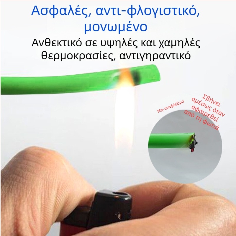 Βιομηχανικό καλώδιο Ethernet CAT5/6, υψηλή ευκαμψία, 8 αγωγοί, διπλή θωράκιση, κατάλληλο για εφαρμογές drag-chain σε σερβομηχανές