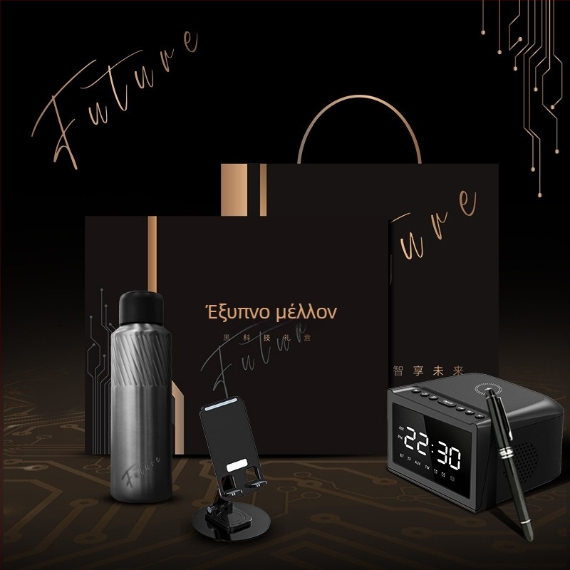 Σετ επιχειρηματικών δώρων με μοντέρνο καλλιτεχνικό σχέδιο, από ανοξείδωτο χάλυβα 316, κατάλληλο για εταιρικά δώρα και συνέδρια