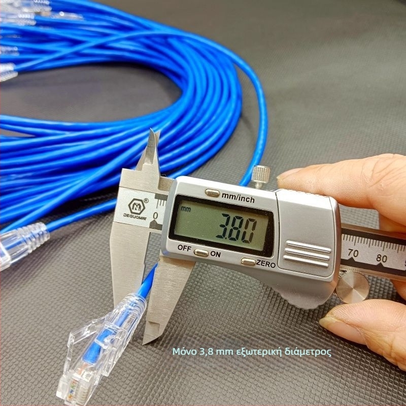 Cat6A ευέλικτο θωρακισμένο Gigabit patch καλώδιο για Υπολογιστή/Δρομολογητή/Δωμάτιο Διακομιστή