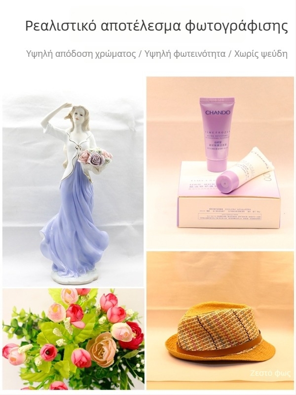 LED φωτιστικό κουτί για φωτογράφηση κοσμημάτων με απαλό φως για βίντεο