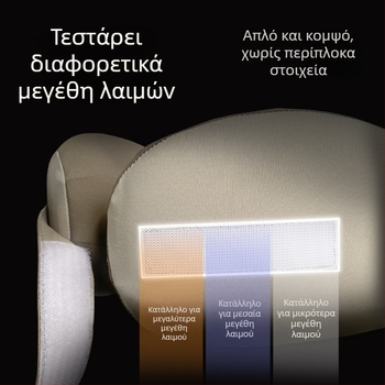 Μαξιλάρι ταξιδιού σχήματος U με γέμισμα μνήμης αφρού, κάλυμμα πολυεστέρα, ελαφρύ κάτω από 0,5 kg, μοντέρνος μινιμαλιστικός σχεδιασμός