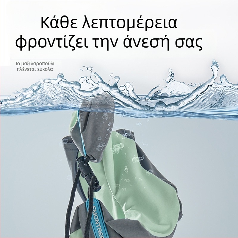 Μαξιλάρι λαιμού U-σχήματος με αφρό μνήμης για ταξίδια – φορητή στήριξη αυχένα για αεροπλάνο και αυτοκίνητο, με πολυεστερικό κάλυμμα