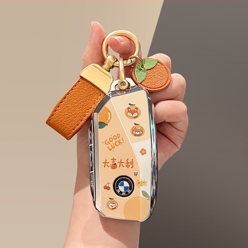 Θήκη κλειδιού BMW TPU προστατευτικό περίβλημα, υψηλής ποιότητας, προσαρμόζεται για 3 Series, 5 Series, X3/X5, 325Li