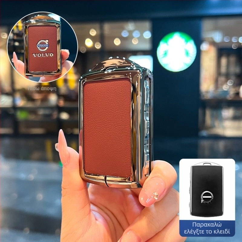 Xinhao TPU θήκη κλειδιού Volvo για XC60, XC90, XC40, S60, S90, V40, V60 – Απλό στυλ