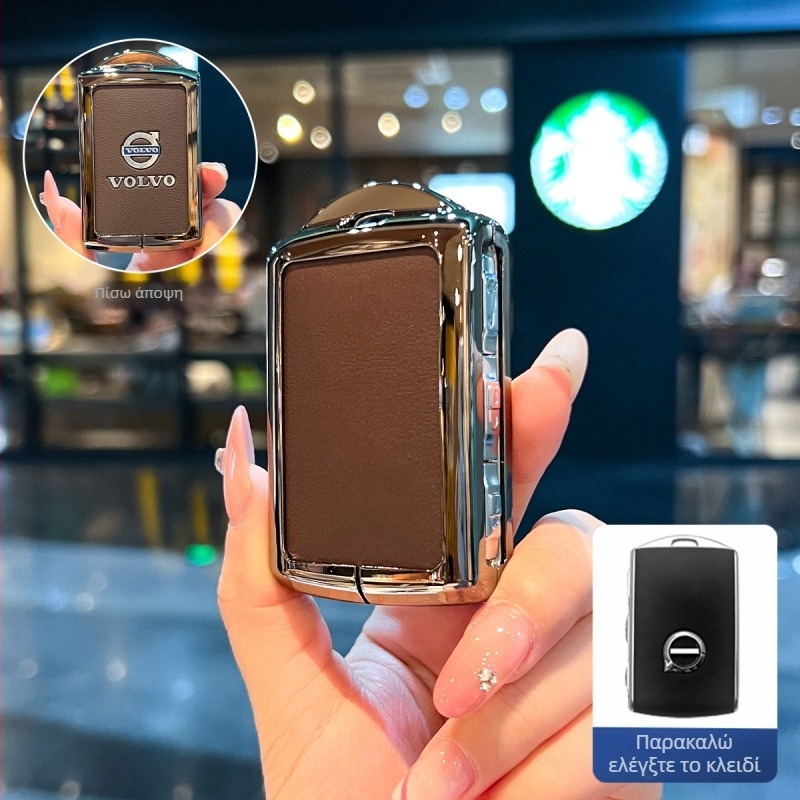Xinhao TPU θήκη κλειδιού Volvo για XC60, XC90, XC40, S60, S90, V40, V60 – Απλό στυλ