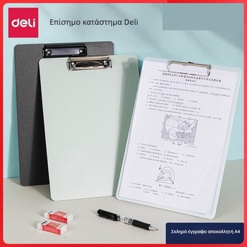 Deli φάκελος με σφιγκτήρα για πίνακα — μοντέλα 72492/72641/64502/NS179, υλικό: Άλλο, τύπος: μονός σφιγκτήρας