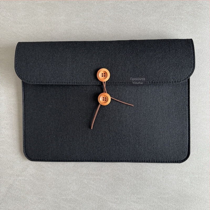 Τσάντα αρχείων A4 από φελτ με αποθήκευση με κουμπί, οργάνωση για συναντήσεις γραφείου, εκτύπωση λογότυπου διαθέσιμη, βάρος ~105 g, προσαρμογή διαθέσιμη