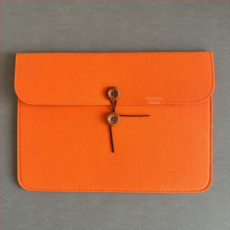 Τσάντα αρχείων A4 από φελτ με αποθήκευση με κουμπί, οργάνωση για συναντήσεις γραφείου, εκτύπωση λογότυπου διαθέσιμη, βάρος ~105 g, προσαρμογή διαθέσιμη